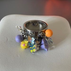 Swatch bijoux ring and earrings set